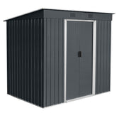 Magazie de gradina depozitare XL YF67 - 4,2m³ - 197 x 217 x 186 cm antracit