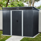 Magazie de gradina depozitare XL PS68 - 4m³ - 174 x 238 x 196 cm antracit