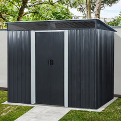 Magazie de gradina depozitare XL PS68 - 4m³ - 174 x 238 x 196 cm antracit