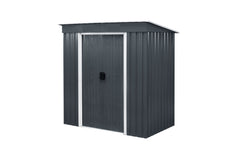 Magazie de gradina depozitare L YF46 - 1,7m³ - 110 x 174 x 174 cm antracit