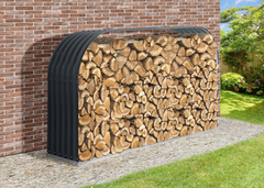 Magazie depozitare lemne WST2 - 0,95m³ - 212 x 40 x 111 cm antracit