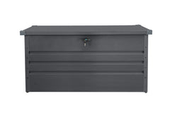 Cutie / Ladă depozitare pentru grădină metalică 400 L PB02BT-BD - 62 x 132 x 62 cm antracit