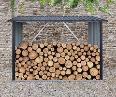 Magazie depozitare lemne WSA1 - 1,6m³ - 89 x 163 x 154 cm antracit