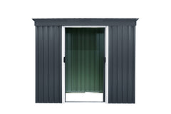 Magazie de gradina depozitare LL YF48 - 2,4m³ - 110 x 217 x 174 cm antracit