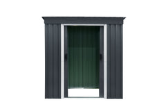 Magazie de gradina depozitare L YF46 - 1,7m³ - 110 x 174 x 174 cm antracit