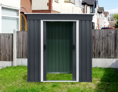 Magazie de gradina depozitare L YF46 - 1,7m³ - 110 x 174 x 174 cm antracit