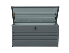 Cutie / Ladă depozitare pentru grădină metalică 400 L PB02BT-BD - 62 x 132 x 62 cm antracit