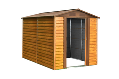 Magazie de gradina depozitare XL HW608 - 195 x 236 x 209 cm maro