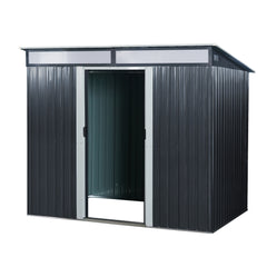 Magazie de gradina depozitare XL PS68 - 4m³ - 174 x 238 x 196 cm antracit