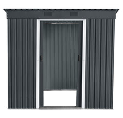 Magazie de gradina depozitare XL YF67 - 4,2m³ - 197 x 217 x 186 cm antracit