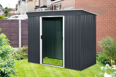 Magazie de gradina depozitare LL YF48 - 2,4m³ - 110 x 217 x 174 cm antracit