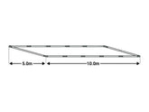 5x10m Cadru baza cort ECONOMY