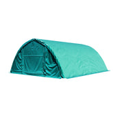 6x8 m Hala Semirotunda GOTICA - 48m2 - verde