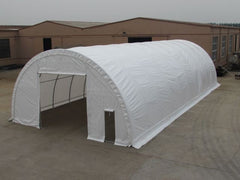 9x20 m Hala TITANICA Semirotunda - 180m2 - alb - Extra stabil