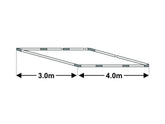 3x4m Cadru baza cort ECONOMY