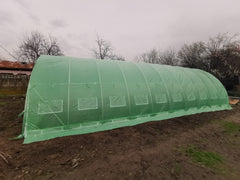 5x11 m Solar de gradina 55 mp, teava galvanizata