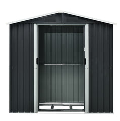 Magazie de gradina depozitare L YX48 - 131 x 236 x 190 cm antracit