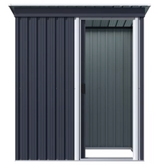 Magazie de gradina depozitare M SD-F7DP - 89 x 163 x 182 cm antracit