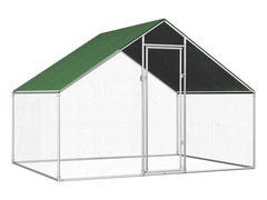 2x2 m Cotet / Tarc pasari din otel galvanizat