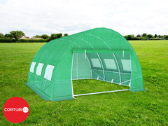 3x3 m Solar de gradina 9 mp, teava galvanizata