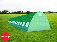 4x16 m Solar de gradina 64 mp, teava galvanizata