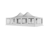 5x10 m Pagoda ECONOMY PVC 500, alb