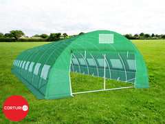 5x11 m Solar de gradina 55 mp, teava galvanizata