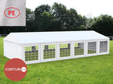 6x12 m Cort PE 260, alb