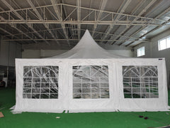 6x12 m Pagoda ECONOMY PVC 500, alb