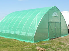 8x14 m Solar de gradina 112 mp, teava galvanizata