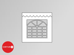 Prelata laterala cu fereastra, 2x2 m