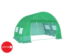 3x2 m Solar de gradina 6 mp, teava galvanizata