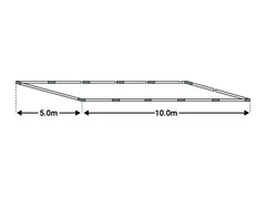 5x10m Cadru baza cort ECONOMY