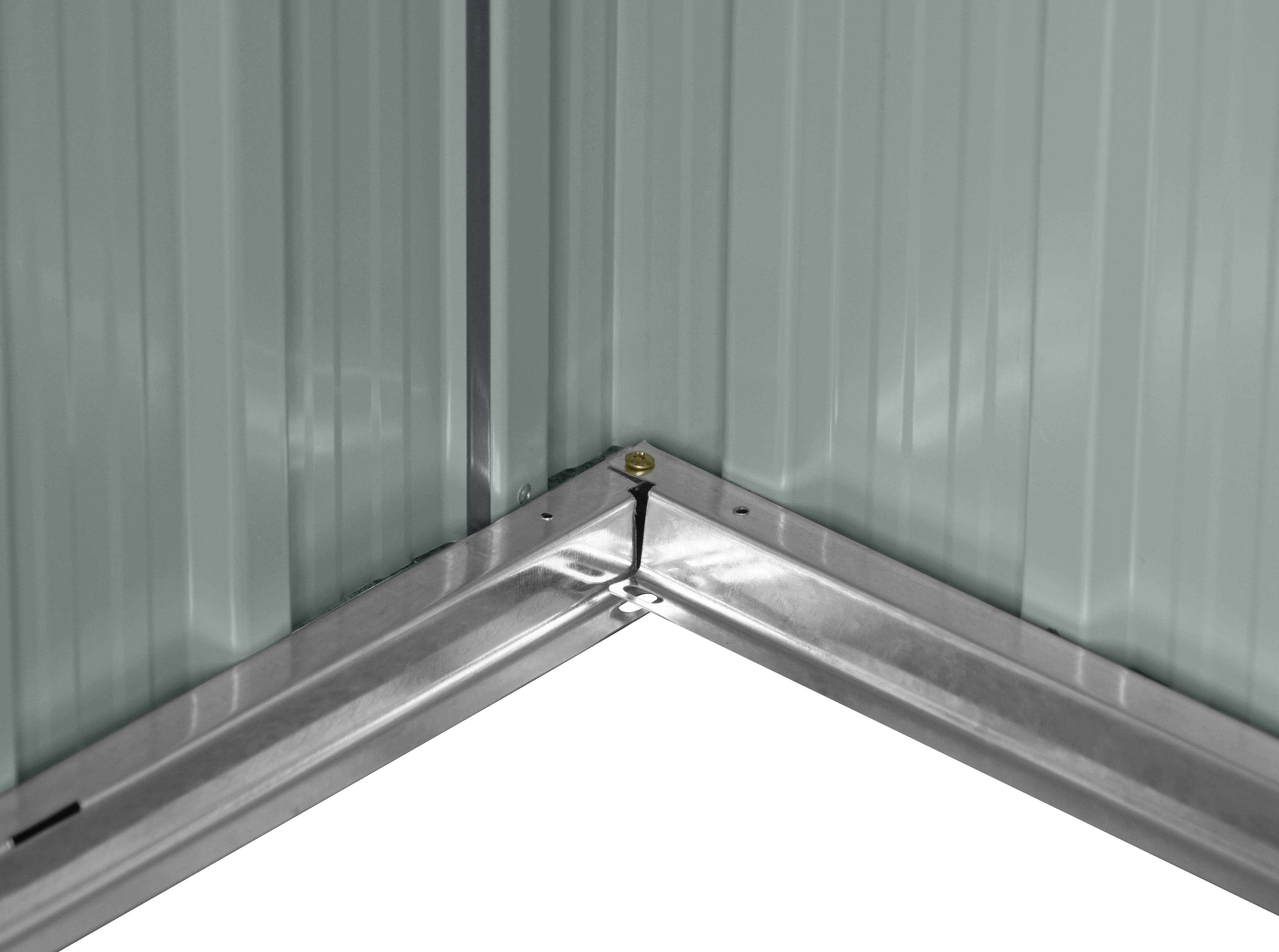 Magazie de gradina depozitare XL YF67 - 4,2m³ - 131 x 236 x 190 cm antracit
