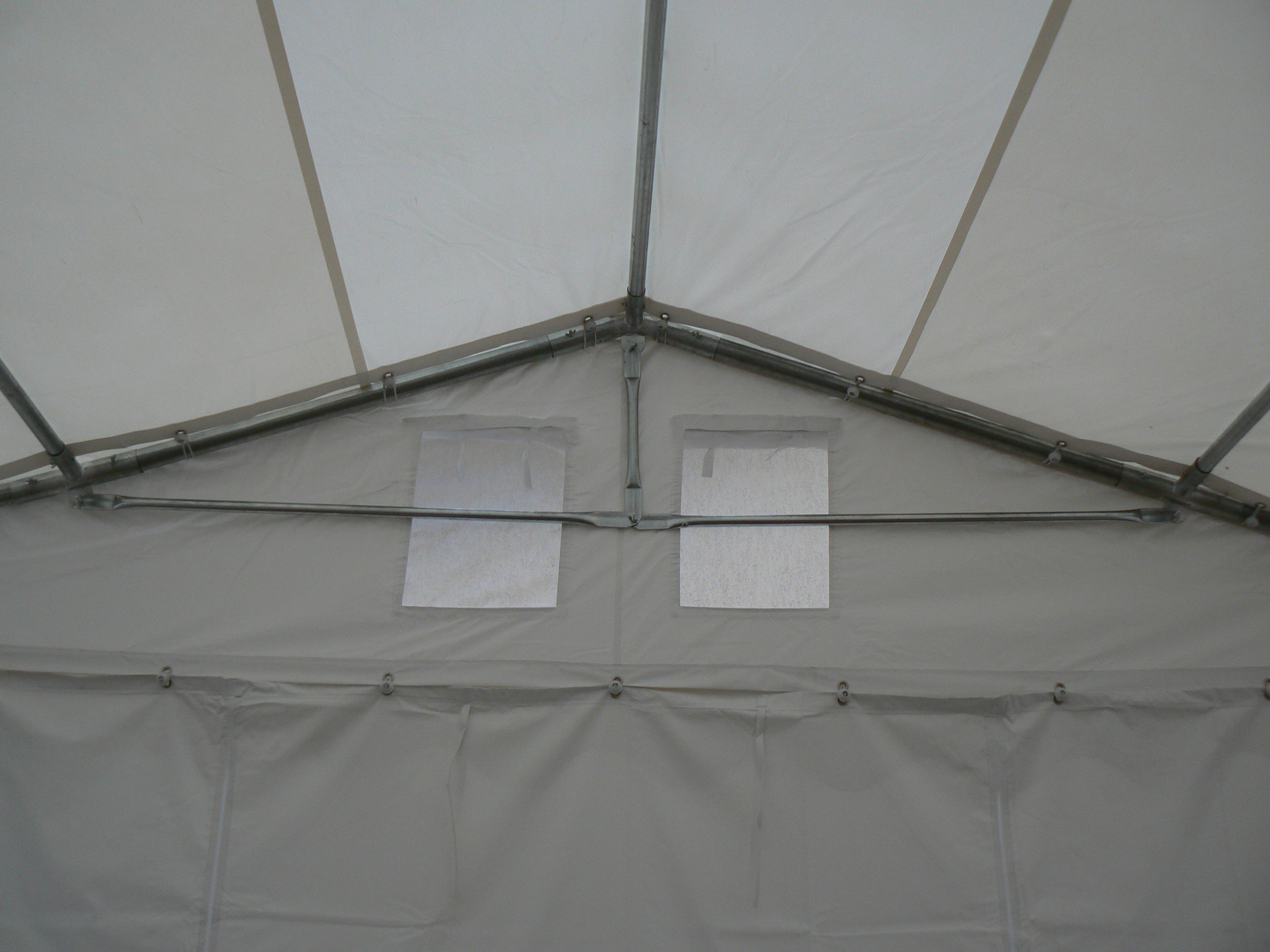 6X14 m Cort Evenimente PROFESSIONAL XXL, PVC alb