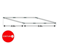 Cadru baza cort 4x6m