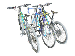 Suport parcare Rastel pentru 3 biciclete bicicleta - 90 x 32x26 cm